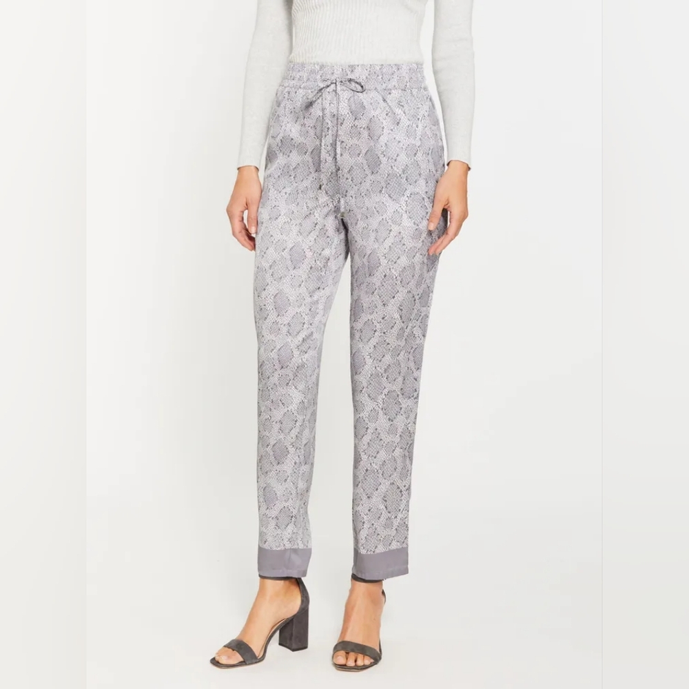 J. McLaughlin Tia Pant Desert Scale Python Print Women’s Small NWT - Picture 3 of 9